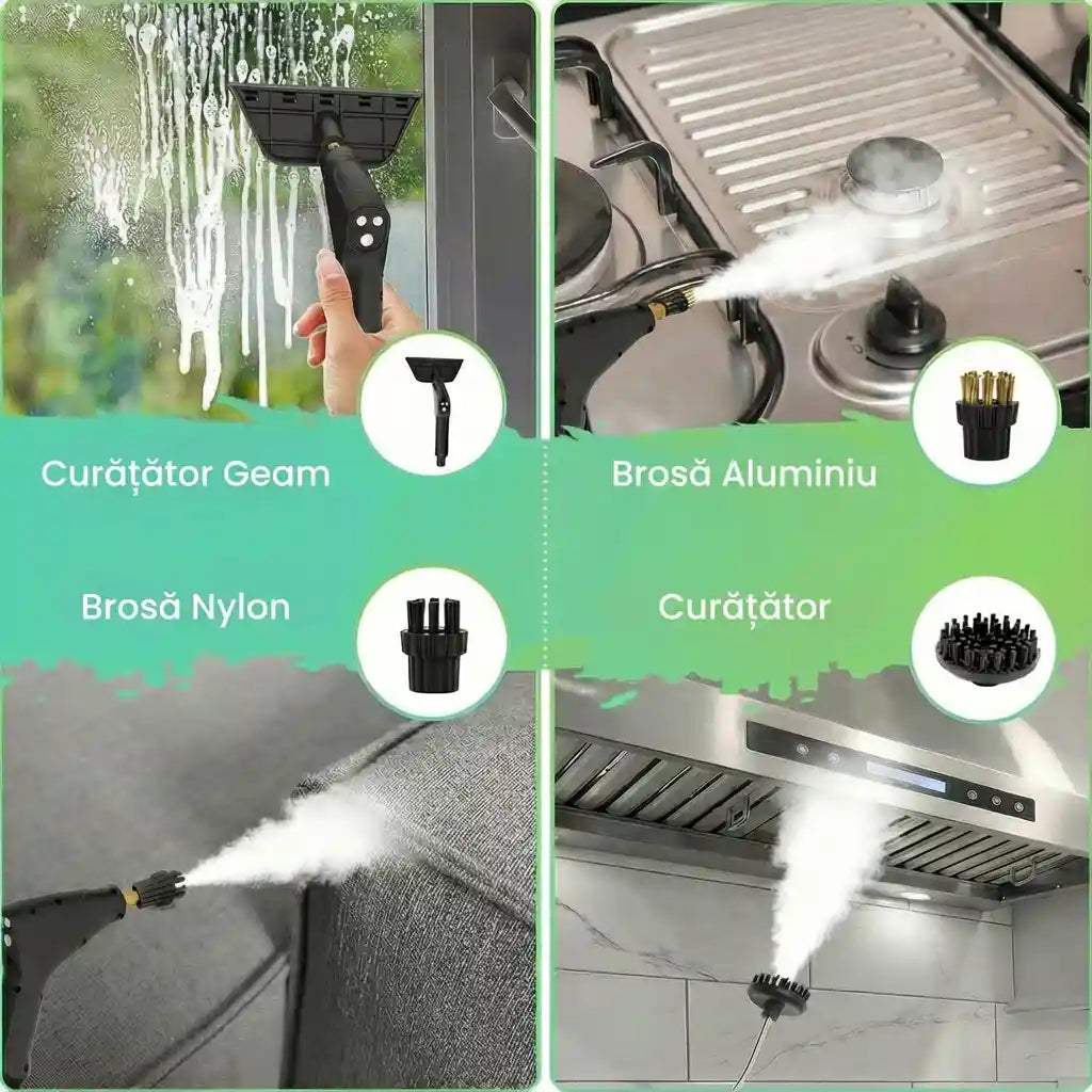 Aburix JetSteam™ – High-Pressure Handheld Steam Cleaner